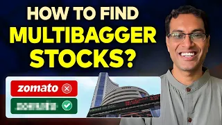 Zomato is a Multibagger. Let's talk about HOW to identify Multibaggers? Akshat Shrivastava