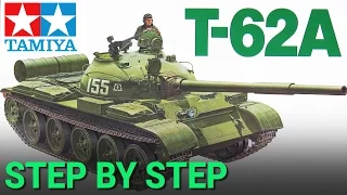[1] 1/35 T-62A Russian Tank [TAMIYA] - Step by step Build / Armado Paso a paso