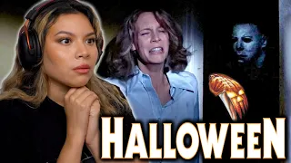 ACTRESS REACTS to HALLOWEEN (1978) FIRST TIME WATCH *Jamie Lee Curtis is the OG SCREAM Queen!*