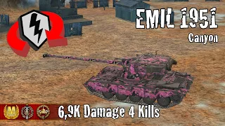 EMIL 1951  |  6,9K Damage 4 Kills  |  WoT Blitz Replays