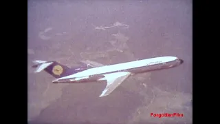 Lufthansa Boeing 727 - Super 8 footage