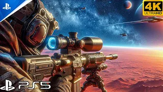 DESTROYING MARS ENEMY SPACE BASE (PS5) Realistic ULTRA Graphics Gameplay [4K 60 FPS] Call of Duty