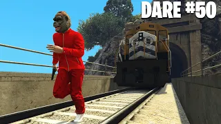 I Completed 50 IMPOSSIBLE Dares in GTA 5 Online...