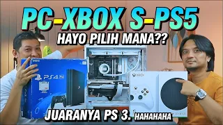 @511 XBOX X|S , PLAYSTATION 5 atau PC GAMING ???? kalo aku PS 3 hahahaha