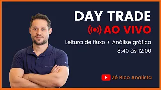 DAY TRADE AO VIVO - MINI ÍNDICE E MINI DÓLAR - 24/04/2023 ZÉ RICO ANALISTA - ANÁLISE TÉCNICA E FLUXO