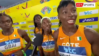 Bahamas 2024: Ta Lou and Ahoure show off dance moves after qualifying Côte d’Ivoire to the Olympics