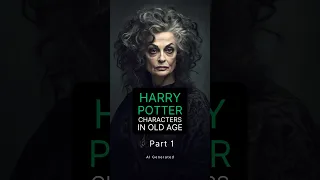 Harry Potter Characters in Old Age (AI Generated)