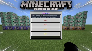 *BESTES* Minecraft MCPE/Bedrock VOTING System! Minecraft tutorial deutsch | german