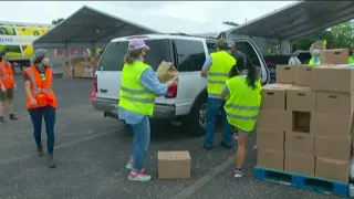 Demand for free food in Austin still great despite the state's reopening | KVUE