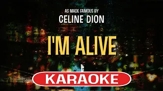 I'm Alive (Karaoke Version) - Celine Dion