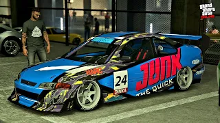 KANJOZOKU Style Honda Civic EJ in GTA Online - Dinka Kanjo SJ (Customization & Test)