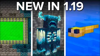 Everything NEW in Minecraft 1.19 Update