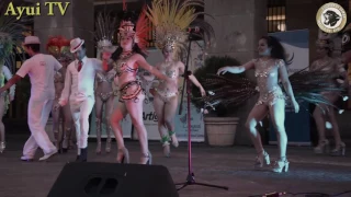 Presentación del Carnaval de Artigas en la ciudad de Montevideo