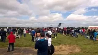 RIAT 2016 - Chinook HC4 Takeoff and A400M Display