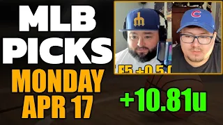 Free MLB Picks & Predictions Monday 4/17 | Kyle Kirms The Sauce Network