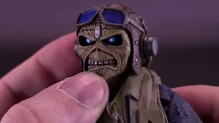 NECA Toys Iron Maiden Aces High Eddie Figure @TheReviewSpot