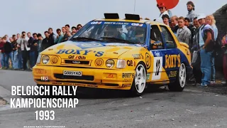 Belgisch rally kampioenschap 1993