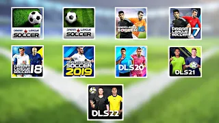 EVOLUTION OF DREAM LEAGUE SOCCER (DLS 14, 15, 16, 17, 18, 19, 20, 21, 22)