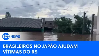 Brasieliros no Japão enviam ajuda para o Rio Grande do Sul | #SBTNewsnaTV (07/05/24)