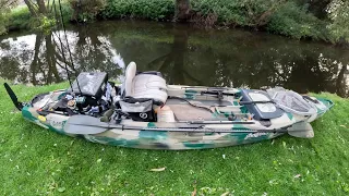 KAYAK  FISHING RIVER TRENT / РЫБАЛКА С КАЯКИ НА РЕКЕ ТРЕНТ