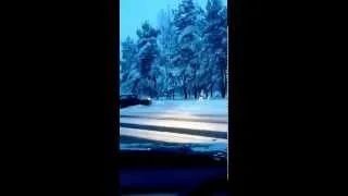 NEW scary fast car accident on icy road in Russia!ДТП аварии