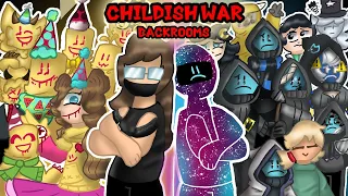 Childish war // Backrooms animation [Gift for youtubers and friends]