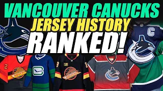 Vancouver Canucks Jersey History RANKED!