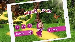 Masha run Android Gameplay - Kids Games, Fun Game