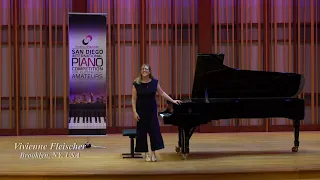 Preliminary II, 2022 San Diego International Piano Competition & Festival for Outstanding Amateurs