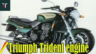 Triumph Trident engine looks back to go forwards