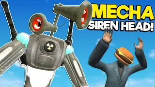 MECHA SIREN HEAD Destroyed Our Expensive Upgraded Cars in Gmod!