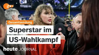 heute journal vom 02.02.2024 Taylor Swift im US-Wahlkampf, Bundesweiter ÖPNV-Warnstreik (english)