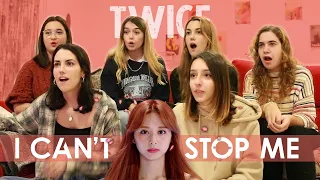 TWICE (트와이스) - "I CAN'T STOP ME" M/V | Spanish college students REACTION (ENG SUB)