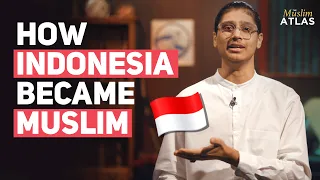 How did Indonesia gain the largest Muslim population on Earth?