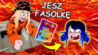 ZGINIESZ=JESZ FASOLKĘ CHALLENGE 🤢 Roblox New Haunted House Obby