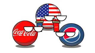 Coca-Cola против Pepsi кантриболы бренды