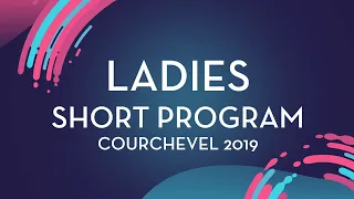 Maiia Khromykh (RUS) | Ladies Short Program | Courchevel 2019