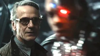 Alfred Meets The Team - Zack Snyder's Justice League