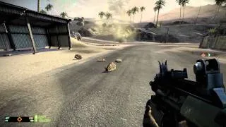 Battlefield:Bad Company 2 - stone Skateboarding ? Прикол в Бэд Компани 2 хД