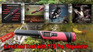 DR.OTEK MT6-Pro Pinpointer Live Field Testing And Review