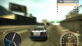 Need For Speed Most Wanted 2005 - BMW M3 GTR (Blacklist #1) Gameplay Race