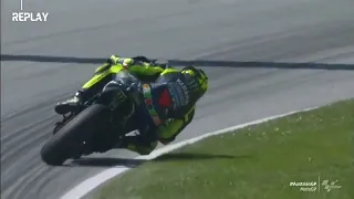 Valentino Rossi on the limit captured at 2000FPS