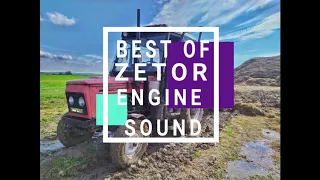 BEST OF ZETOR ENGINE SOUNDS | #4 | THE MOST BEAUTIFUL SOUNDS OF ENGINES | FARM BOY CZ