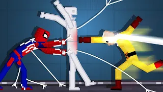 I Made Spiderman do BAD things... (People Playground Mods)
