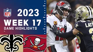 New Orleans Saints vs Tampa Bay Buccaneers FULL GAME Week 17  | NFL Highlights Today