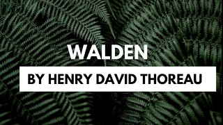 Walden By Henry David Thoreau - Complete Audiobook - Part 1 of 2