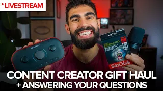 Videography Gear Haul + Answering Your Filmmaking Questions! [LIVESTREAM]