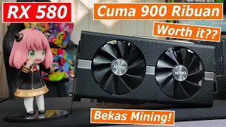 Coba Gacha Beli RX 580 Bekas Mining Di 900 Ribuan Apakah Bagus ??