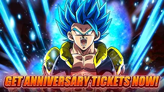 GET FREE ANNIVERSARY SUMMONS! COUNTDOWN TICKETS ARE HERE NOW! (Dokkan Battle)