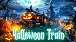 Haunted Halloween Train 👻 Twisted Tunes For a Nightmarish Evening 🎃 Spooky Halloween Novelty Music
